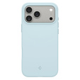 Spigen pouzdro pro iPhone 17 Pro, Silicone Fit MagSafe, Mute Blue