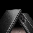 Flipové pouzdro pro Samsung Galaxy S25 Ultra, QIALINO Leather Wallet, černé