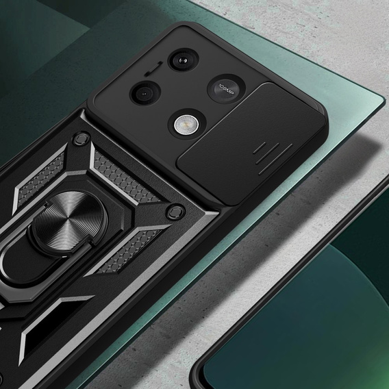 Pouzdro pro Xiaomi Redmi Note 13 5G, CamShield Slide, černé