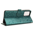 Flipové pouzdro pro Motorola Moto G24 / G24 Power / G04, Wallet Rhombus, zelené