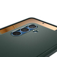 Pouzdro Spigen pro Samsung Galaxy S25, Thin Fit Mag, zelené + 9H tvrzené sklo
