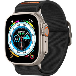 Pasek z Etui SPIGEN do Apple Watch 7 / 8 45mm, Metal Fit Pro, Szary