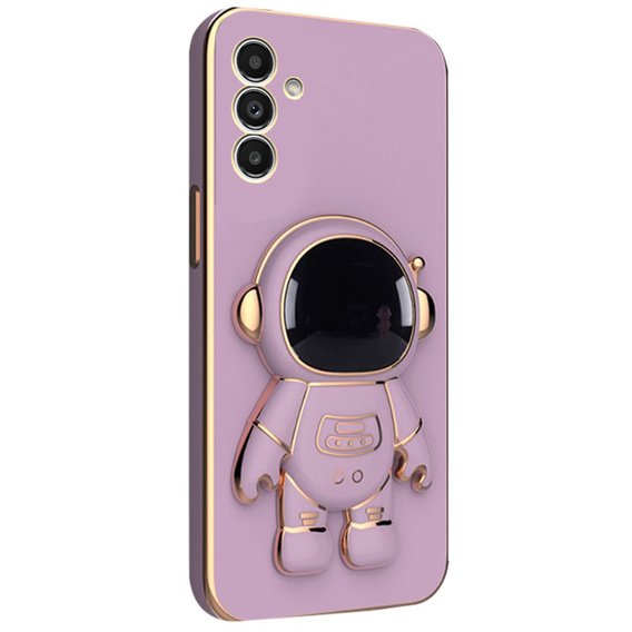 Pouzdro pro Samsung Galaxy A13 5G / A04s, Astronaut, fialové