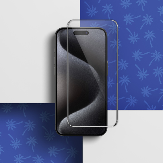 Tvrzené sklo Diamond Palm pro iPhone 15 Plus / 15 Pro Max
