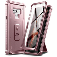 Pancéřové pouzdro pro Samsung Galaxy Note 9, Dexnor Full Body, růžové rose gold