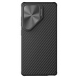 Pouzdro pro Samsung Galaxy S25 Ultra, pancéřované Nillkin, Carboprof Case, pro Magsafe, černé