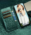 Flipové pouzdro pro Oppo Reno 11F 5G, Wallet Rhombus, zelené