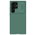 Pouzdro pro Samsung Galaxy S23 Ultra, obrněné Nillkin, CamShield Pro, zelené