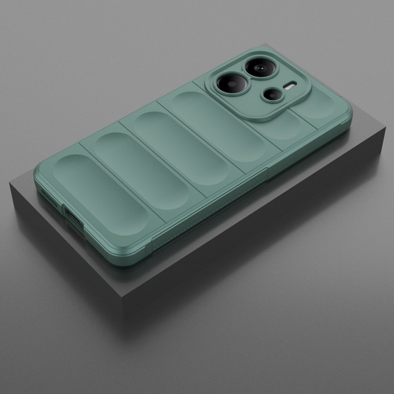 Pouzdro pro Xiaomi Redmi Note 14 4G, Gaming Shockproof, zelené