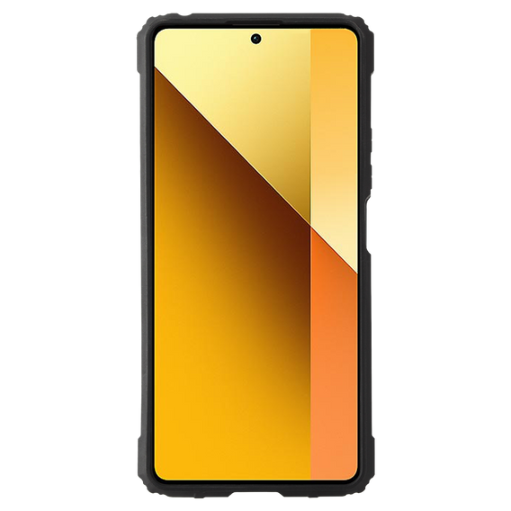 Pancéřové pouzdro pro Xiaomi Redmi Note 13 5G, CamShield Slide, červené + tvrzené sklo 9H