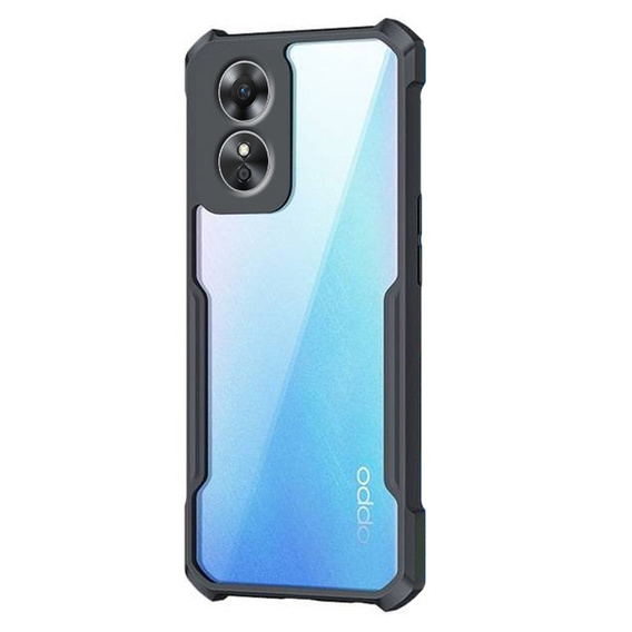Pouzdro pro Oppo A17, AntiDrop Hybrid, černé