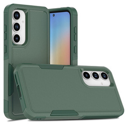 Pancéřované pouzdro pro Samsung Galaxy A55 5G, Dual Shockproof, tmavě zelené