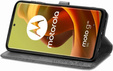 Klopové pouzdro pro Motorola Moto G85, Mandala, šedé