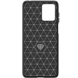 Pouzdro pro Motorola Moto E14, Carbon, černé