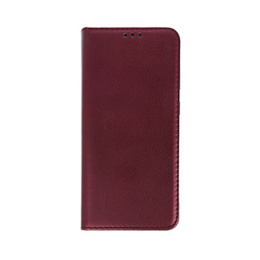 Klopové pouzdro pro Oppo Reno 11F 5G, Smart Magnetic, kaštanové + 9H sklo