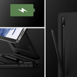 Pouzdro s klávesnicí pro Samsung Galaxy Tab S10+/S9 FE+ Plus/S9+/ S8+/ S7+/ S7 FE, Dexnor Magnetic Keyboard Touchpad, černé