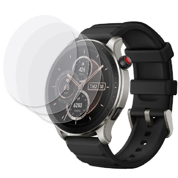 3x ERBORD Hydrogelová fólie pro Amazfit GTR 4