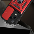 Pouzdro pro Infinix Note 12 2023, CamShield Slide, červené