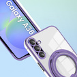 Magnetické pouzdro pro Samsung Galaxy A36 5G, pro MagSafe, fialové