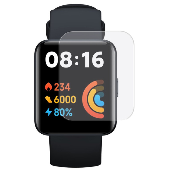 3x ERBORD Hydrogelová fólie pro Xiaomi Redmi Watch 2 Lite