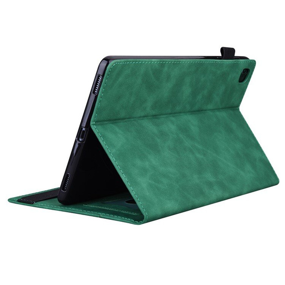 Pouzdro pro Lenovo Tab M11, Classic, s prostorem pro stylus, zelené
