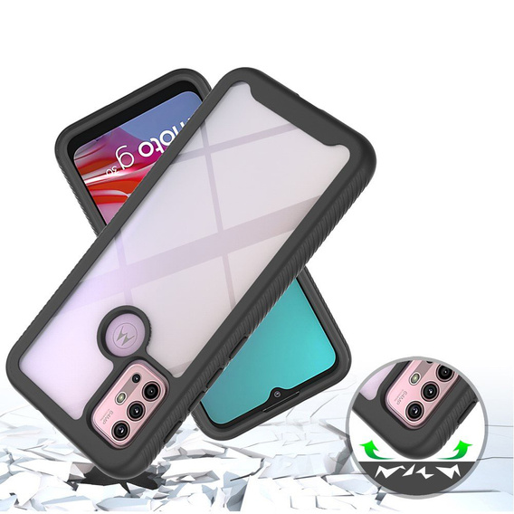 Pouzdro pro Motorola Moto G10 / G20 / G30, Shockproof, s fólií, modré