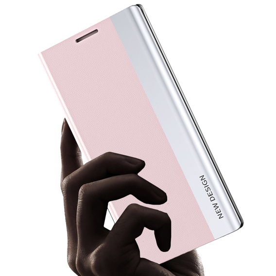 Klopové pouzdro pro Samsung Galaxy S22 5G, Side Magnetic, růžové