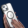 Pouzdro pro iPhone 14, ERBORD Hybrid MagSafe Case, černé