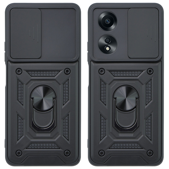 Pouzdro pro Oppo A58 4G, CamShield Slide, černé