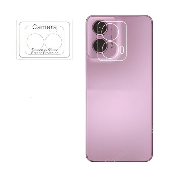 Tvrzené sklo na fotoaparát pro Motorola Moto G24 / G24 Power / G04, průhledné