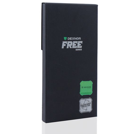 Pouzdro pro Samsung Galaxy S10 Plus, Dexnor Full Body Rugged, transparentní / černé