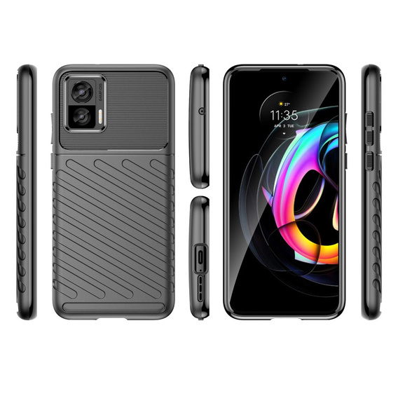 Pouzdro pro Motorola Edge 30 Neo 5G, Thunder, černé