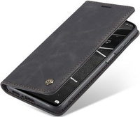 Pouzdro CASEME pro Xiaomi Mi 10T 5G / Mi 10T Pro 5G, Leather Wallet Case, černé