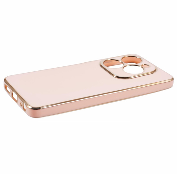 Pouzdro pro Infinix Hot 40i, Glamour CamShield, růžové rose gold