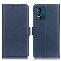 Klopové pouzdro pro Motorola Moto E13, Wallet, modré