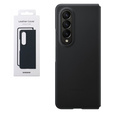 Originální pouzdro Samsung pro Galaxy Z Fold 4, Leather Flip Cover, černá barva