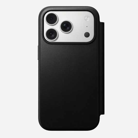 Pouzdro Nomad pro iPhone 17 Pro, Modern Leather Folio, černé