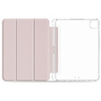 Pouzdro pro iPad Pro 11 2022 / 2021 / 2020, Smartcase Hybrid, se slotem na stylus, růžové