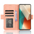 Klopové pouzdro pro Xiaomi Redmi Note 13 5G, Card Slot, růžové