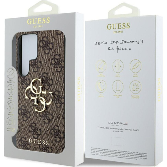 Pouzdro GUESS Big Metal Logo pro Samsung Galaxy S25 Ultra