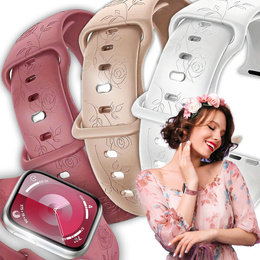 Silikonový řemínek pro Apple Watch 1/2/3/4/5/6/7/8/9/SE 38/40/41/mm