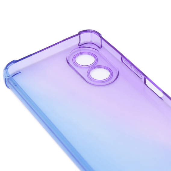 Pouzdro pro Oppo A38 4G / Oppo A18 4G, Gradient Dropproof, Fialová / modrá