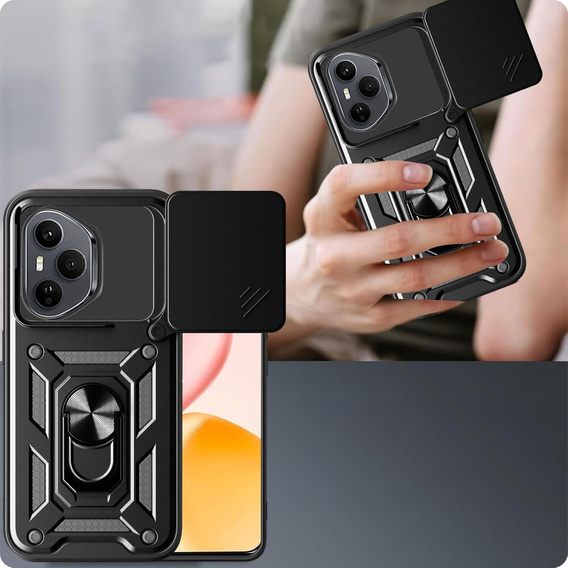 Pouzdro pro Honor 400 Pro 5G, CamShield Slide, černé