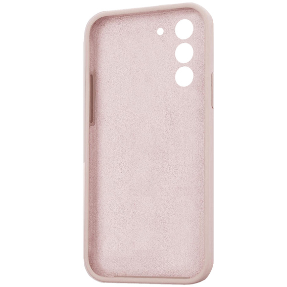 Pouzdro pro Samsung Galaxy S22 5G, Silicone Lite, růžové