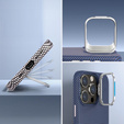 Pouzdro iPhone 16 Pro, Frame Kickstand, pro MagSafe, Sand Blue