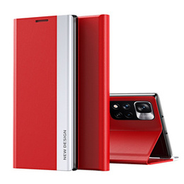 Klopové pouzdro pro Xiaomi Poco M4 Pro 5G / Redmi Note 11S 5G, Side Magnetic, červené