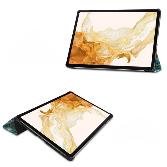 Pouzdro pro Samsung Galaxy Tab S9 Plus, Smartcase, sakura