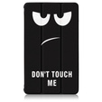 Pouzdro pro Samsung Galaxy Tab A7 Lite, Smartcase, don't touch me