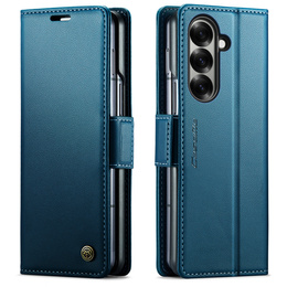 CASEME Litchi Wallet flipové pouzdro pro Samsung Galaxy Z Fold7 5G