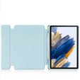 Pouzdro s klávesnicí pro Samsung Galaxy Tab A9+, Rotary 360° Leather, světle modré
